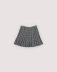 The New Society -Martina Skirt - Galactic Grey Check