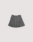 The New Society -Martina Skirt - Galactic Grey Check