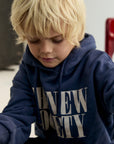 The New Society - Mica Sweatshirt - infinite navy