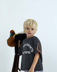 The New Society -Nico T-shirt - Galactic Grey Melange