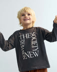 The New Society - Oscar T-shirt - eclipse black