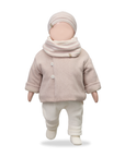 1+ in the family - alain - fleece trousers - ecru