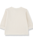 1+ in the family - mathias - fleece sweater - ecru