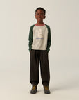 The campamento - kids - rabbit good day t-shirt - grey