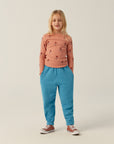 The campamento - kids - flowers t-shirt - pink