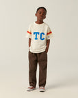 The campamento - kids - bands t-shirt - ecru bicolor