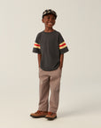 The campamento - kids - bands t-shirt - grey bicolor