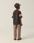 The campamento - kids - bands t-shirt - grey bicolor