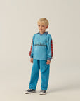 The campamento - kids - logo polo - blue