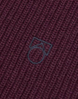 Main Story - knitted vest - burgundy
