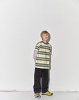 Main Story - loose tee - moth stripe
