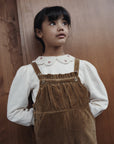 Emile et Ida - kids - crochet collar sweatshirt - creme