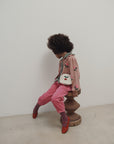 Emile et Ida - kids - flower cardigan - rose
