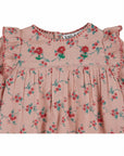 Emile et Ida - baby - frill romper - aster