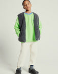 American Vintage - hoktown teddy bodywarmer - muscade