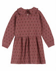 Emile et Ida - kids - moleton dress - poppy violine
