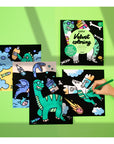 Omy - velvet coloring - dino
