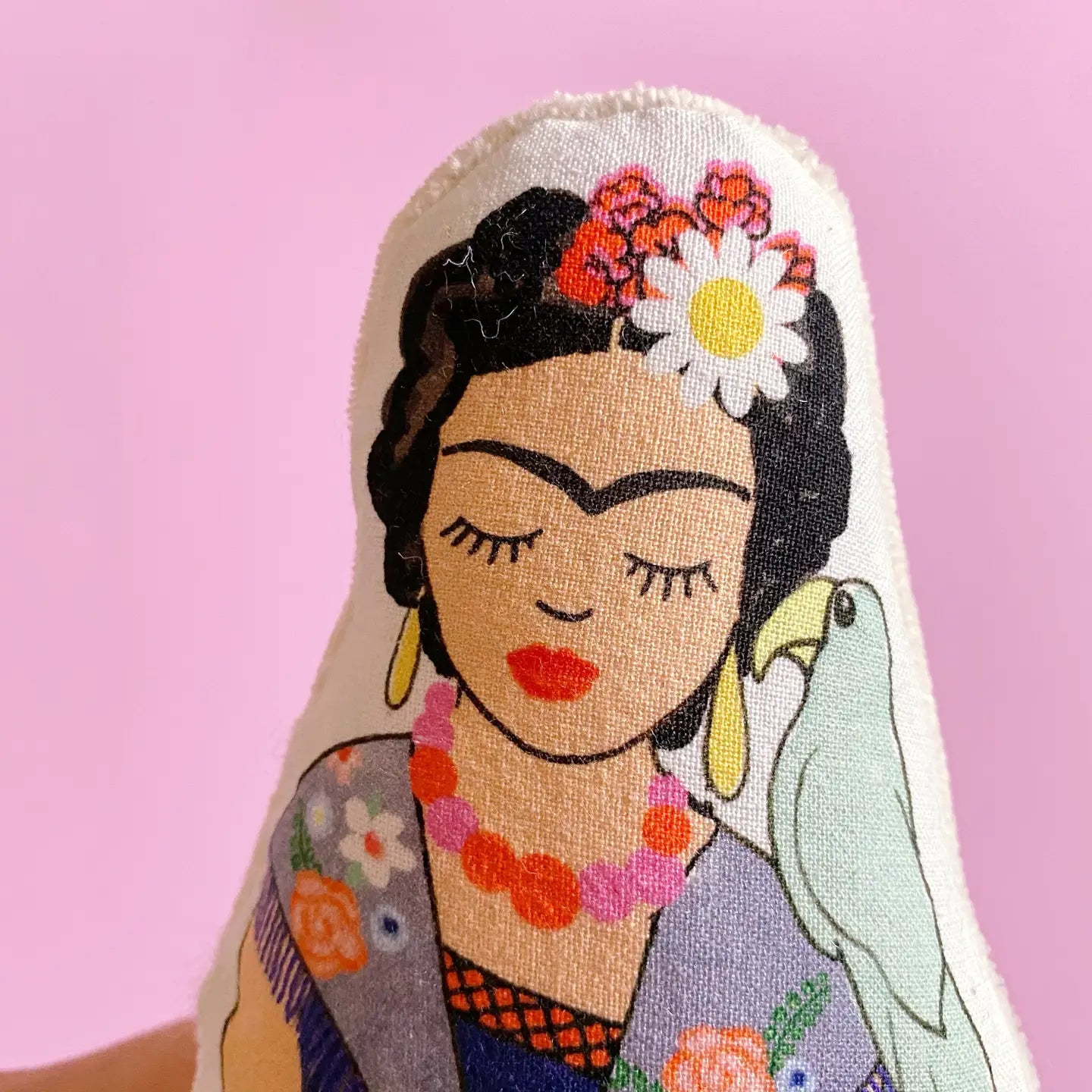 Frida kahlo rattle - flowers