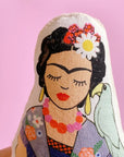 Frida kahlo rattle - flowers