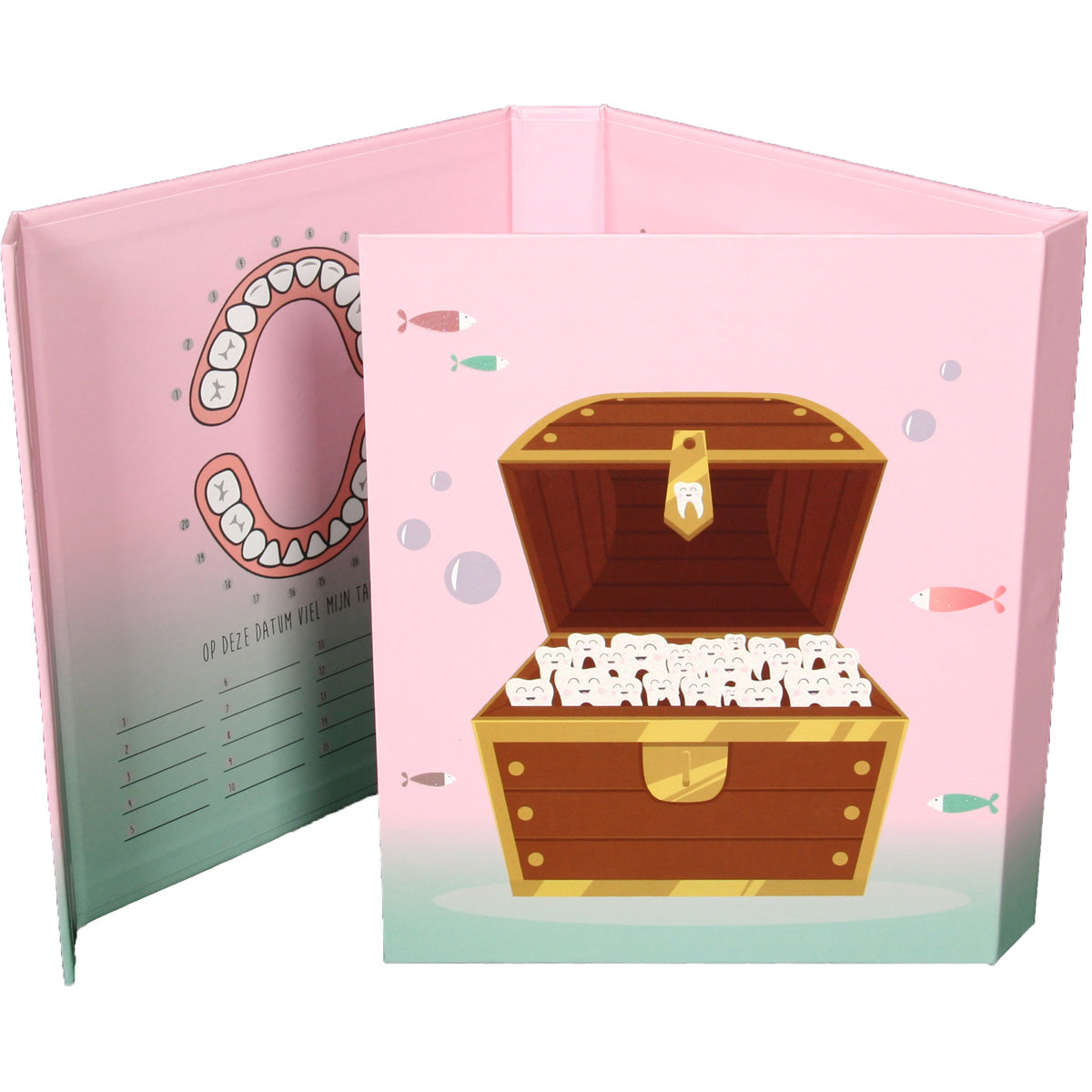 Toothwonders - mijn tandenboekje - zeemeermin