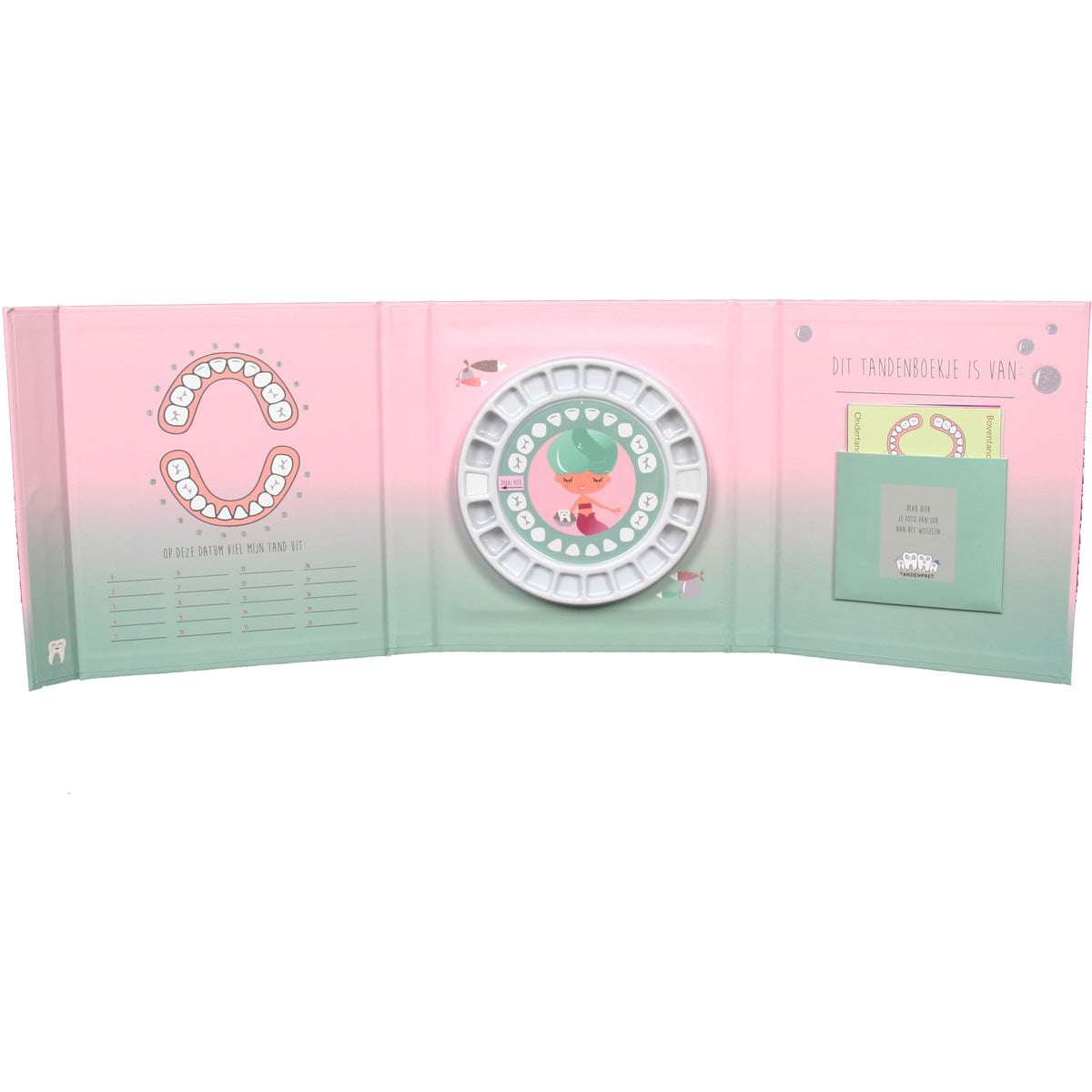 Toothwonders - mijn tandenboekje - zeemeermin