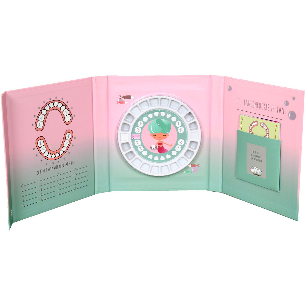 Toothwonders - mijn tandenboekje - zeemeermin