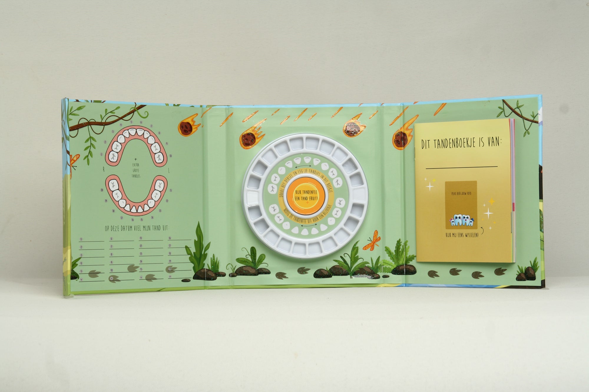 Toothwonders - mijn tandenboekje - dinosaurus