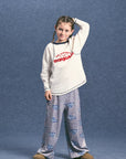 Maison Mangostan - the acrobats longsleeve - white