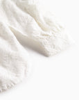 Marmar - trissa - cotton bow top - white