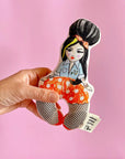 Amy Winehouse rattle - red