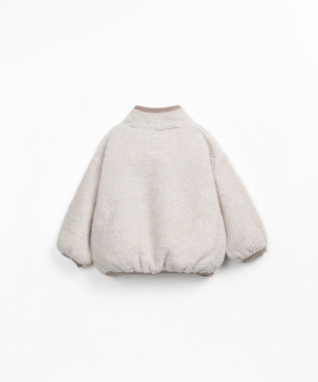 Play up - kids - fur sweater - tones