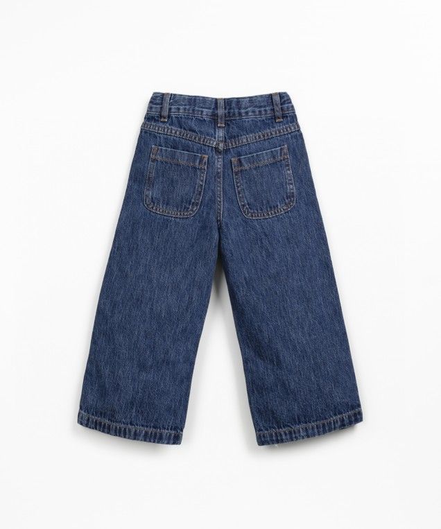 Play up - kids - straight leg denim trousers