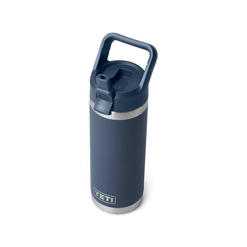 Yeti - rambler - insulated straw bottle - 532ml - navy