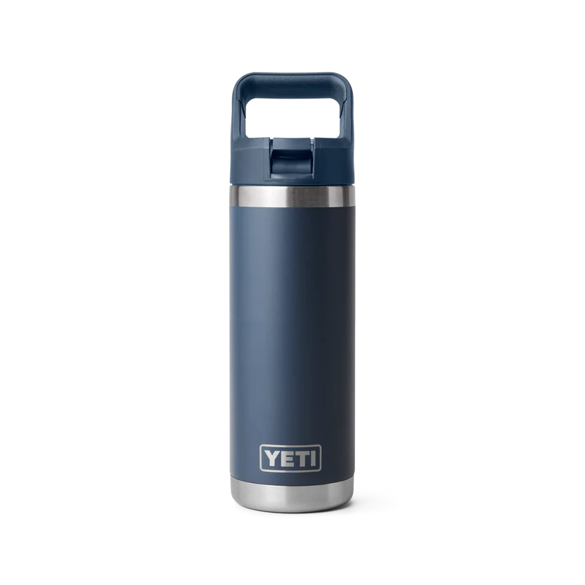 Yeti - rambler - insulated straw bottle - 532ml - navy