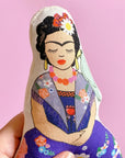 Frida kahlo rattle - flowers