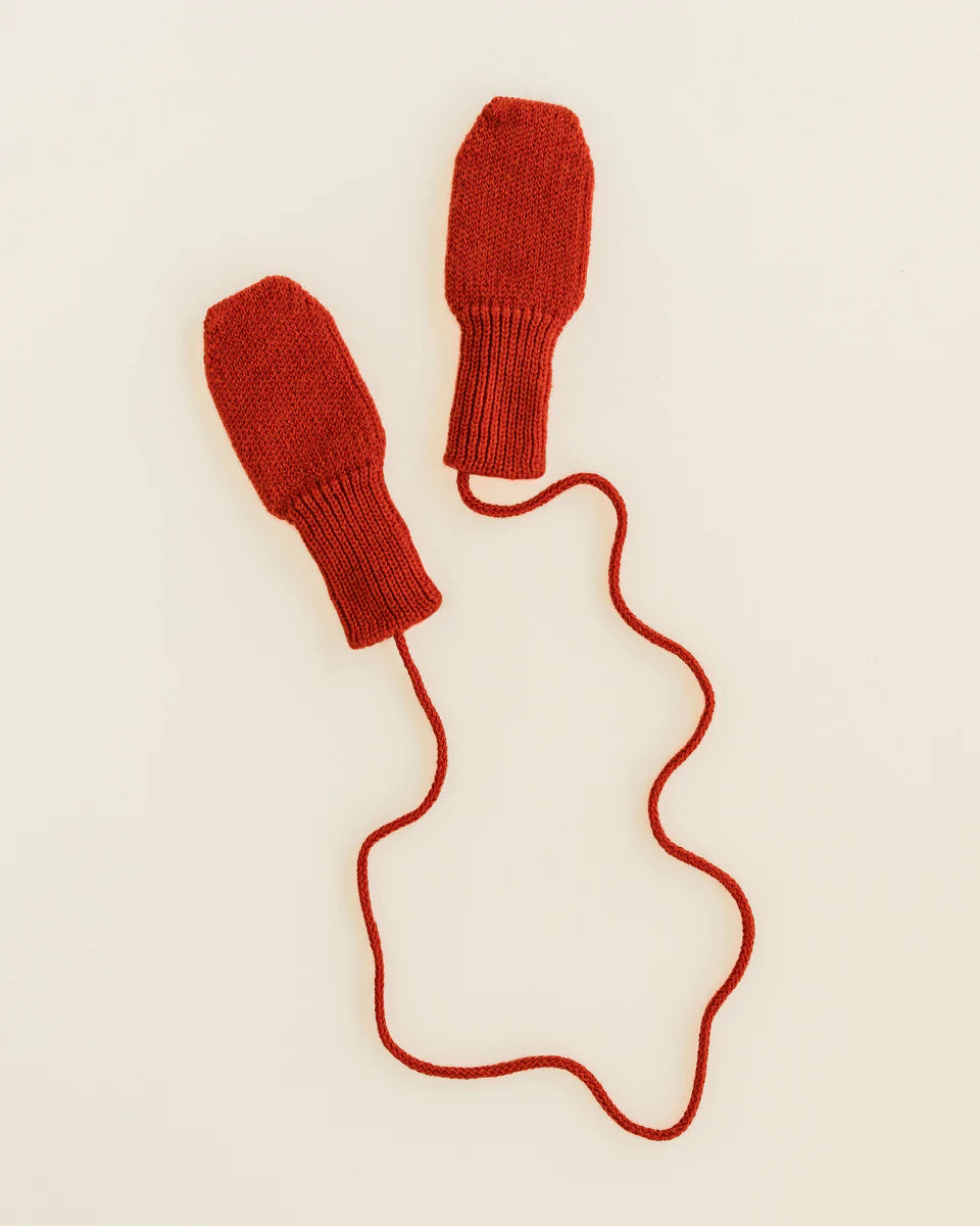 HVID - Fiza - Mittens  6m-2Y - red