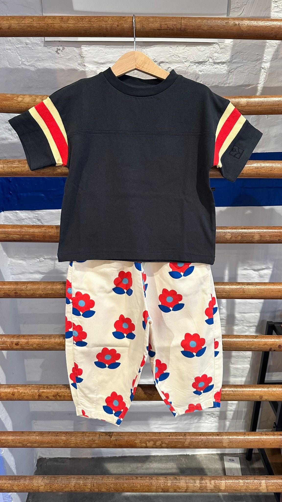 The campamento - kids - bands t-shirt - grey bicolor