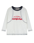 Maison Mangostan - the acrobats longsleeve - white