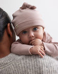 Marmar - renas - rib onesie - faded rose