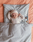 Marmar - aiko - pointelle newborn beanie - gentle white