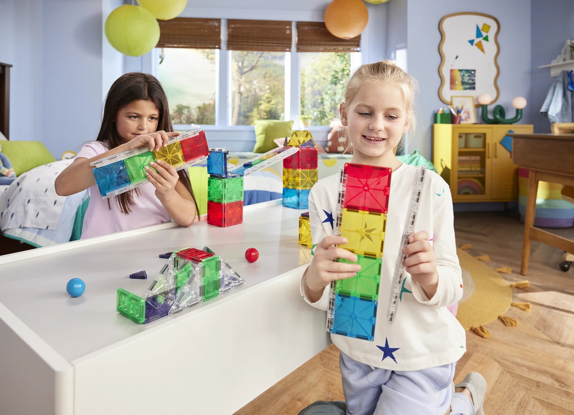 Magna Tiles - rail racers deluxe - 90 pcs