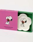 Snoopy - flower shaped jewlery tray - flowers