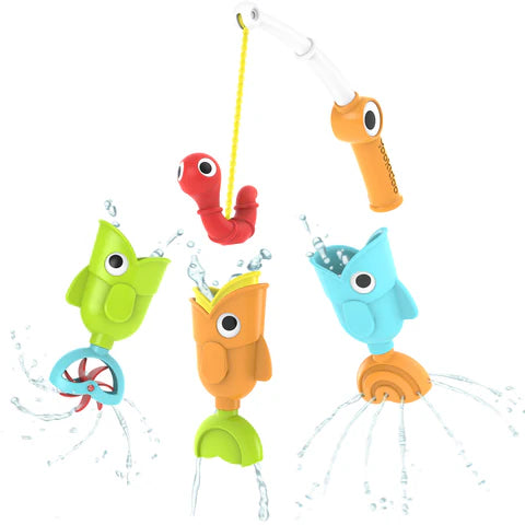 yookidoo - catch n sprinkle fishing set