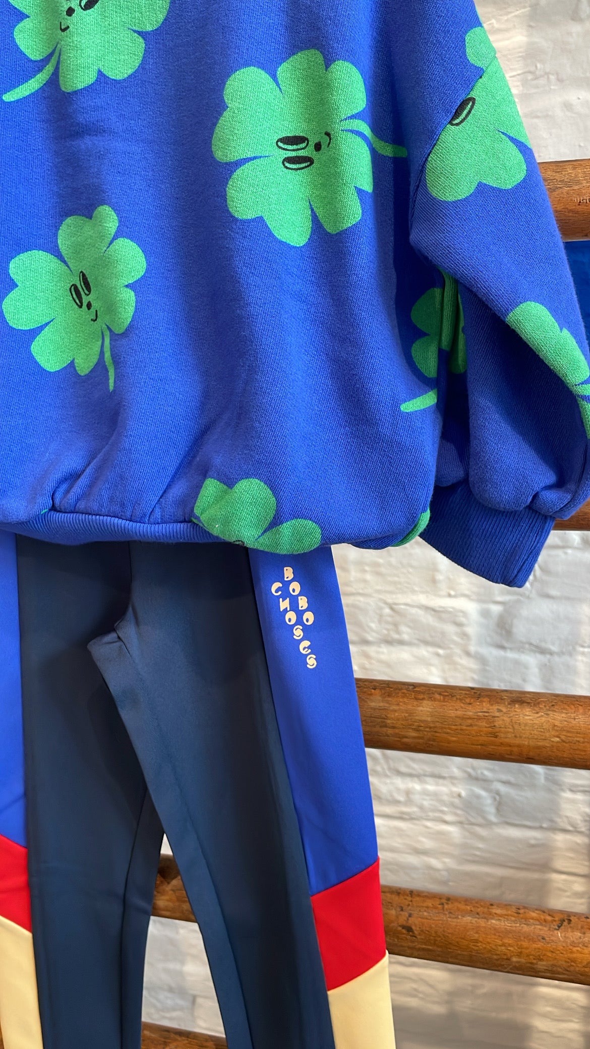 Bobo Choses - kids - sporty leggings - colorblock