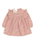 Buho - bb - speckle dress - burgundy