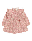 Buho - bb - speckle dress - burgundy