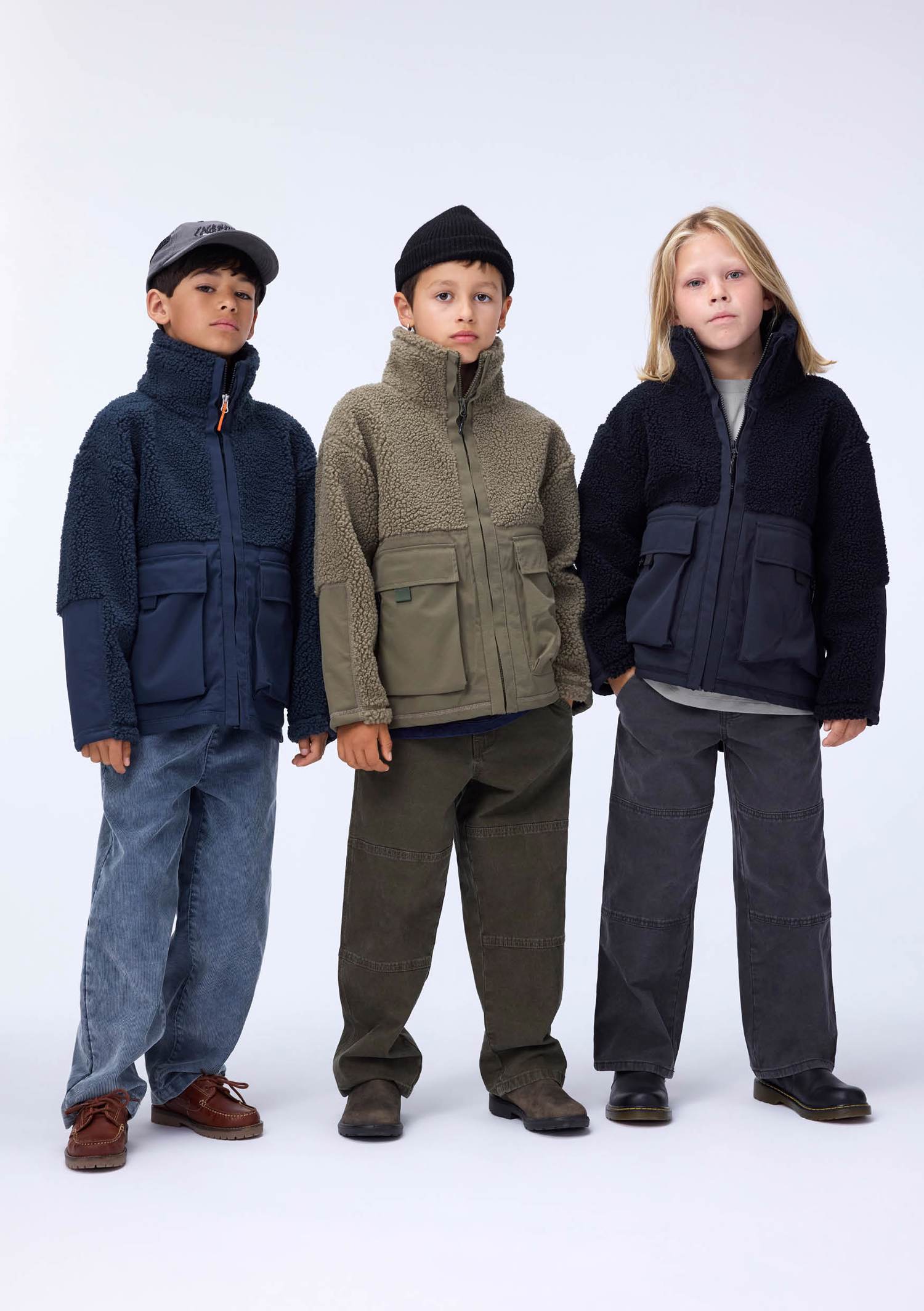 Molo - Utah - teddy jacket - night navy