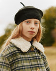 Molo - hope - wool jacket - evergreen check