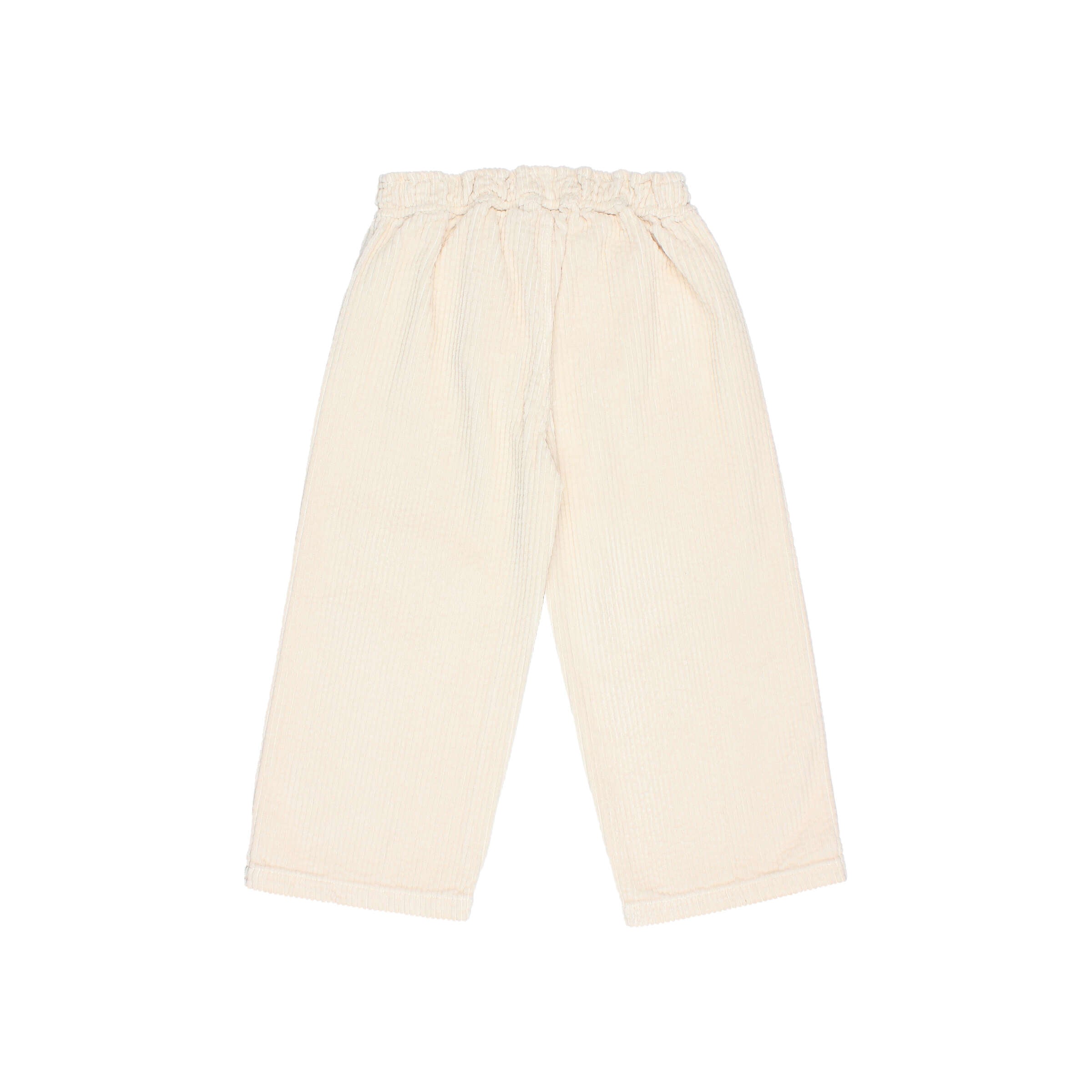 Buho - kids - corduroy girly pants - ivory