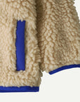 Patagonia - retro teddy hooded jacket - dark natural